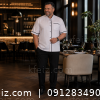 روپوش آشپزی سایز بزرگ مدل آرتان Alt Text: روپوش آشپزی سایز بزرگ مدل آرتان مناسب سرآشپز و کارکنان رستوران